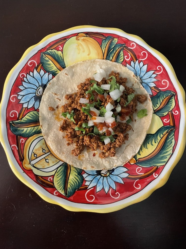 Traditional Mexican Taco